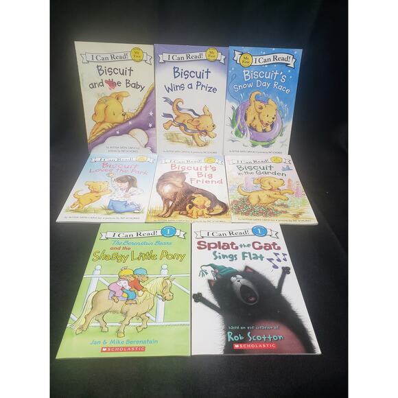 My First I Can Read & Ready To Read Beginner Book Bundle - 11 Learn To Read Book - Picture 2 of 7